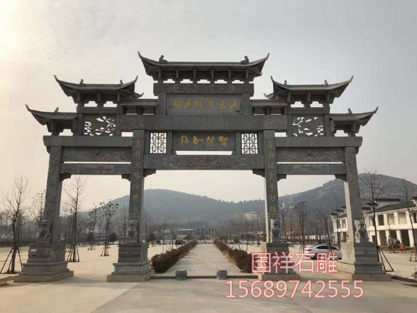 石雕牌坊、石欄桿清洗的7種主流方法.jpg