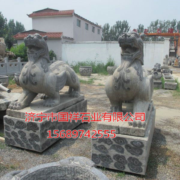 仿古石雕動物