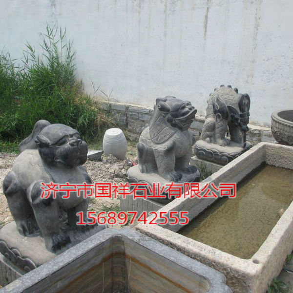 仿古石雕動物